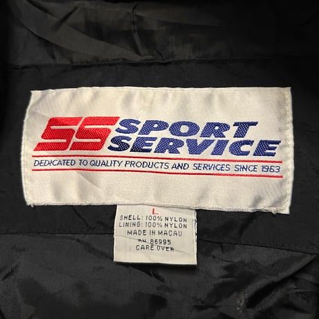 【USED】90'S NHRA FIRE PATTERN JACKET