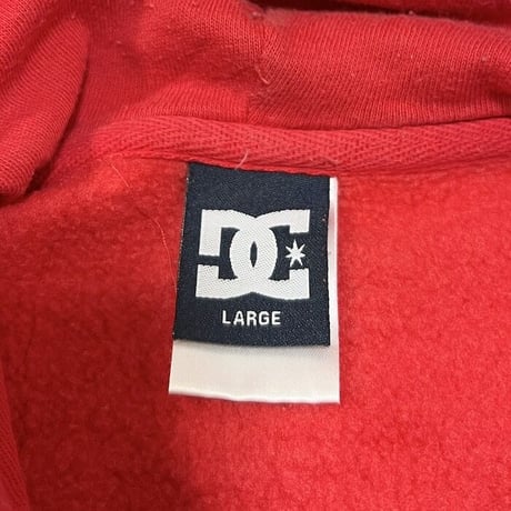 【USED】90'S-00'S DCSHOECOUSA LOGO SWEAT PARKA