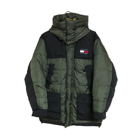 【USED】90'S TOMMY HILFIGER OVERSIZED DOWN JACKET