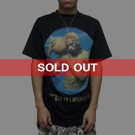 【DEADSTOCK】90'S DENNIS RODMAN T-SHIRT