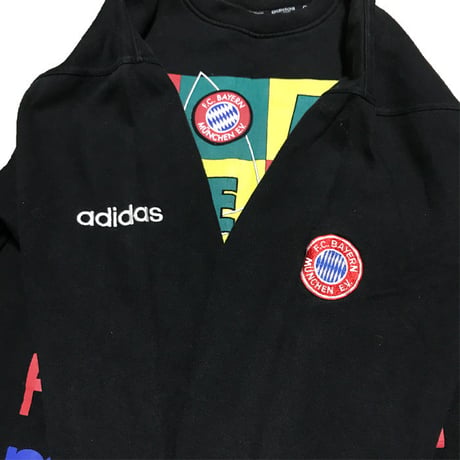 【USED】90'S ADIDAS F.C.BAYERN MÜNCHEN SWEATSHIRT