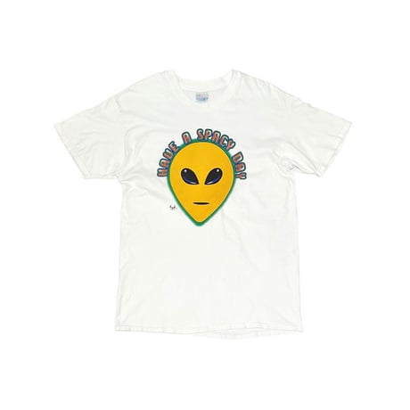 【USED】90'S HAVE A SPACY DAY T-SHIRT