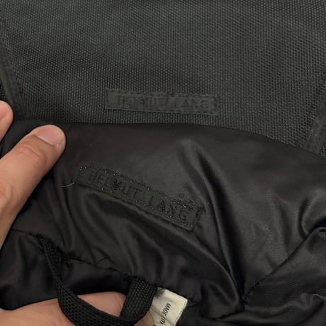 【USED】90's HELMUT LANG BALLISTIC NYLON GOOSE DOWN COAT
