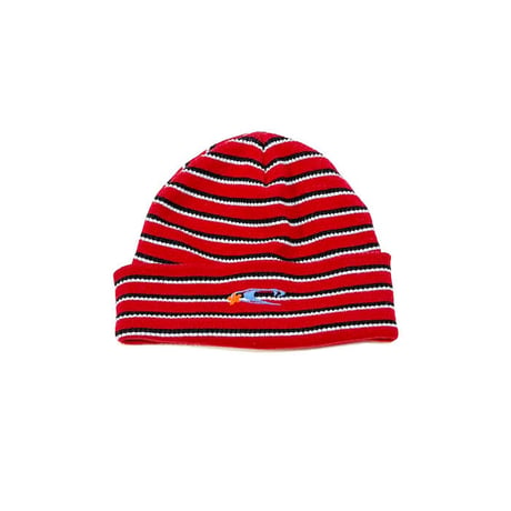 【USED】90'S-00'S O'NEILL BORDER KNIT BEANIE