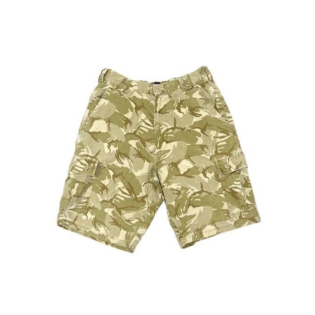 【USED】90'S STUSSY  CAMO CARGO SHORTS