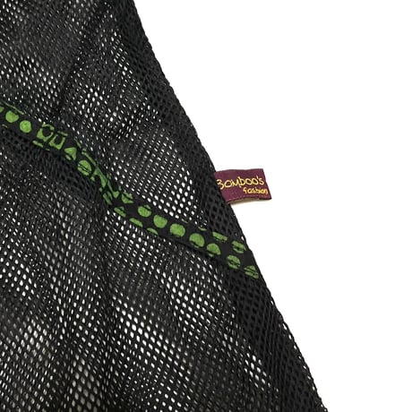 【USED】80's Bamboo's MESH DRESS