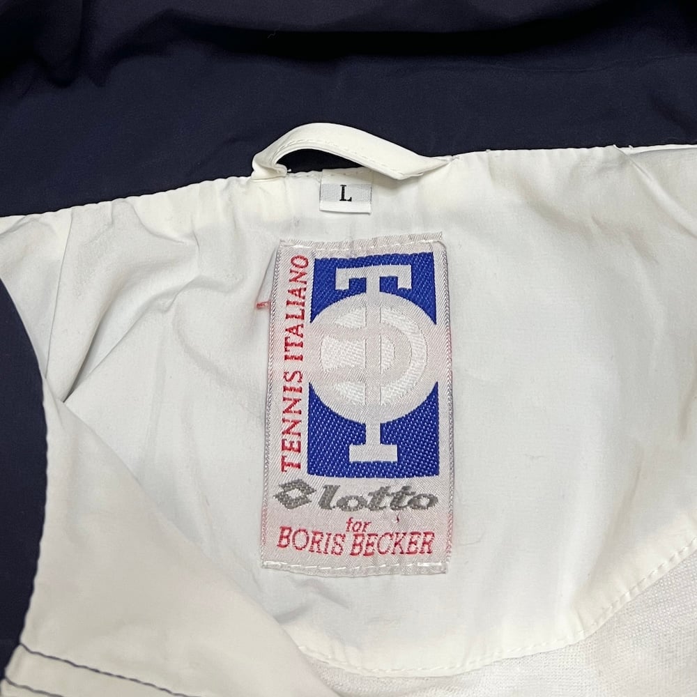 USED】90's Lotto for BORIS BECKER JACKET | KONBINI