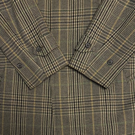 【USED】80's Burberrys’ Wool Check Balmacaan Coat