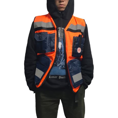 【USED】MDA MEDICAL TEAM VEST OF GAZA/ISRAEL WITH CAP