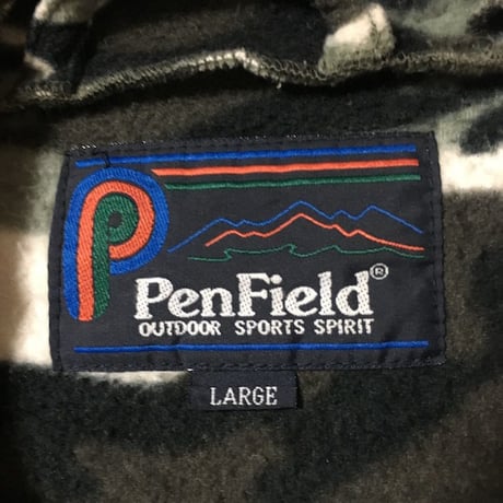 【USED】PEN FIELD FLEECE MOUNTAIN PARKA CITY CAMO