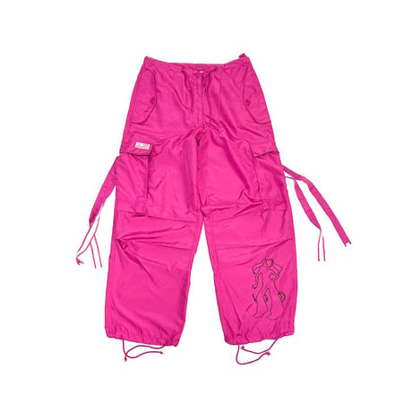 【USED】00'S UFO Y2K RAVE PANTS PINK