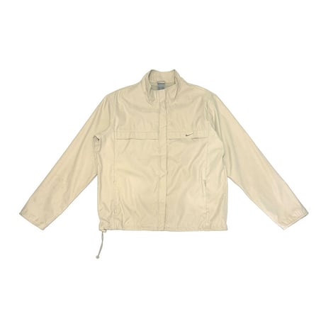 【USED】00's EURO NIKE LIGHT SHELL JACKET BEIGE