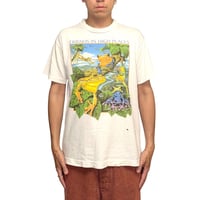 【USED】90's Human-i-Tees “FRIENDS IN HIGH PLACES” Organic Acid Frog T-shirt