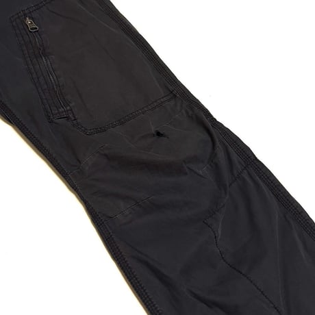 【USED】00's ARMANI JEANS Black Military Flight Pants