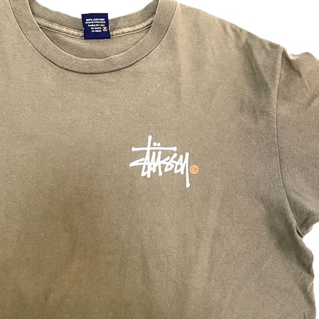 【USED】90'S STUSSY SHAWN FONT LOGO T-SHIRT