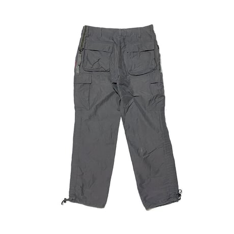 【USED】00's GOODENOUGH NYLON CARGO PANTS GRAY