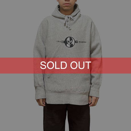 【USED】90'S ALIEN WORKSHOP HOODIE GRAY