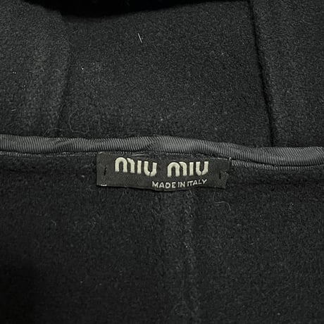 【USED】00'S MIU MIU DUFFEL COAT