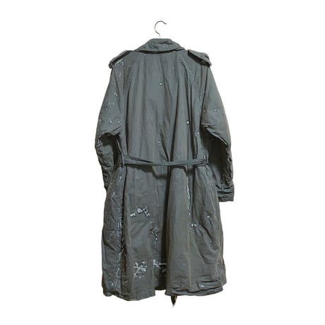 【USED】90'S  C.P.COMPANY WAXED LONG COAT