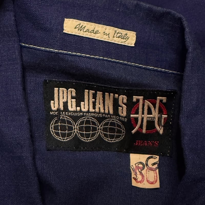 USED】90's JPG JEAN'S by GAULTIER Linen Work Ja