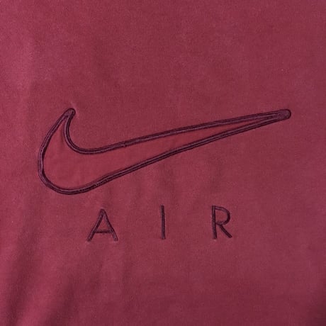 【USED】90'S NIKE SWOOSH SWEATSHIRT RED