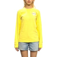 【USED】00's TRADER JOE'S L/S T-SHIRT YELLOW