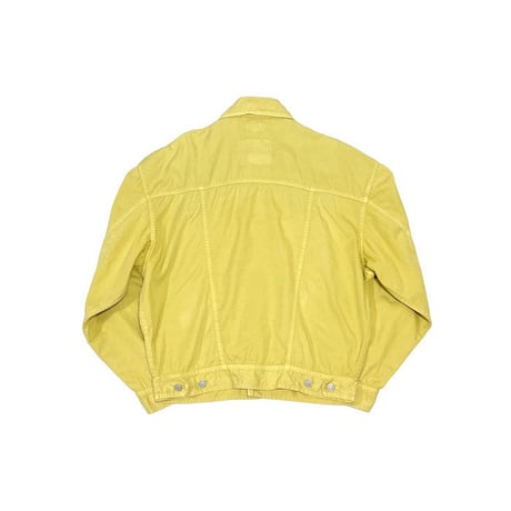 【USED】90'S PAUL SMITH JEANS TRACKER JACKET MUSTARD YELLOW