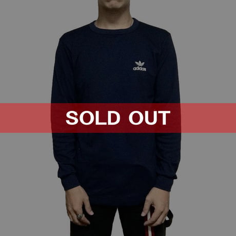 【USED】80'S ADIDAS LOGO L/S T-SHIRT