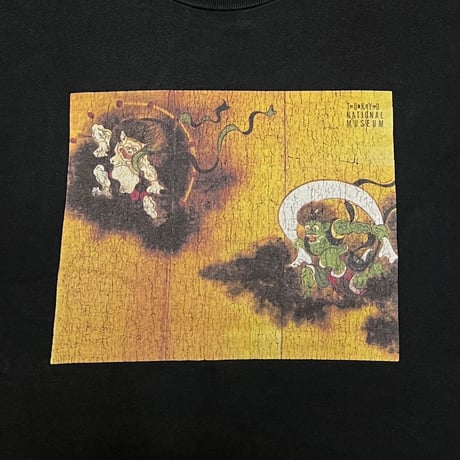 【USED】90's-00's TOKYO NATIONAL MUSEUM WIND GOD & THUNDER GOD T-SHIRT