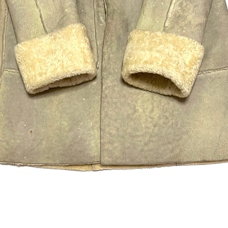 【USED】00's DIESEL REAL SHEEPSKIN BUFFALO COAT