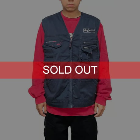【USED】00'S SKY SERVICE WORK VEST