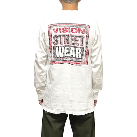 【USED】80'S VISION STREET WEAR L/S T-SHIRT
