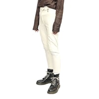 【USED】80'S-90'S ELAN CROPPED BIKER PANTS