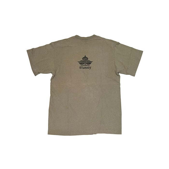 USED】80'S OLD STUSSY CLOVER MOTIF T-SHIRT | KO USED】80'S OLD STUSSY CLOVER MOTIF T-SHIRT | KO