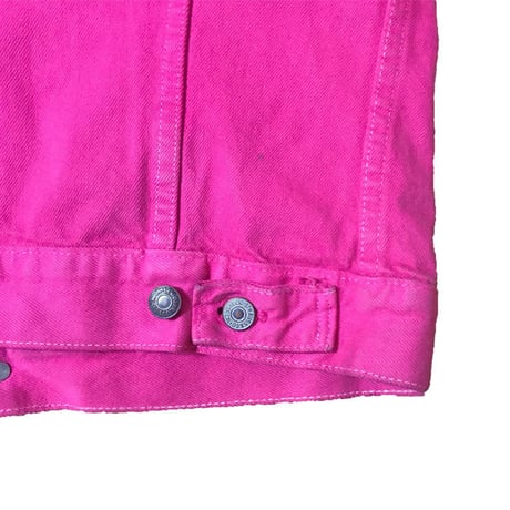 【USED】LEVI'S NEON PINK DENIM JACKET