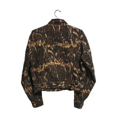 【USED】90'S JUNIOR GAULTIER ANIMAL PATTERN JACKET