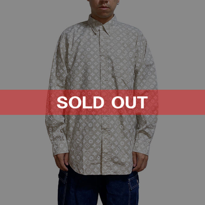 USED】80'S-90'S OLD STUSSY MONOGRAM SHIRT | KON...