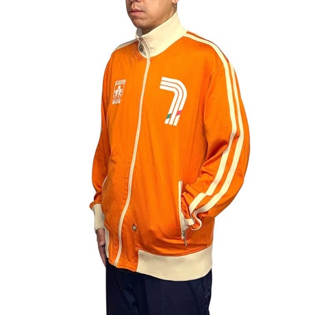 【USED】00's Lotto Italia Track Top Dutch Orange