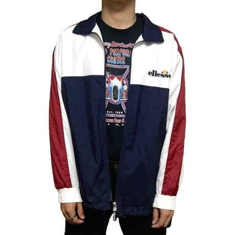 【USED】90'S ELLESSE NYLON JACKET