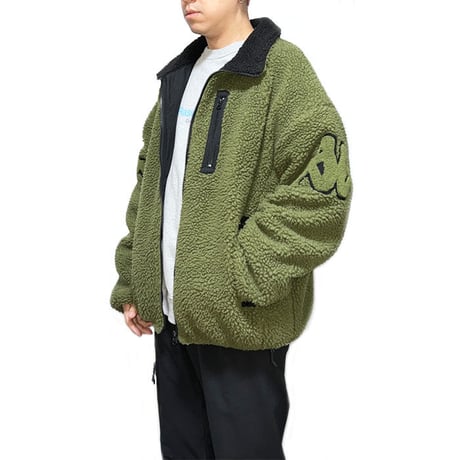 【USED】00'S KAPPA BIG LOGO FLEECE JACKET