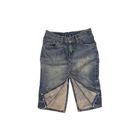 【USED】00's EURO Levi's CENTER SLIT DENIM SKIRT