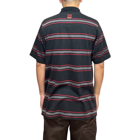 【USED】00'S INDEPENDENT TRUCK COMPANY BORDER POLO-SHIRT