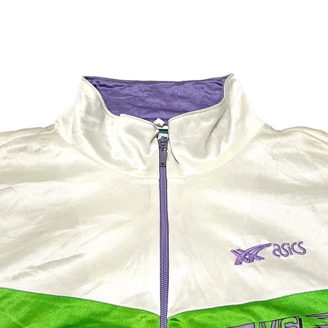 【USED】80's ASICS DETACHABLE TRACK JACKET MADE IN ITALY