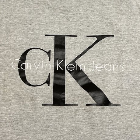 【USED】90'S CK CALVIN KLEIN JEANS LOGO SWEATSHIRT