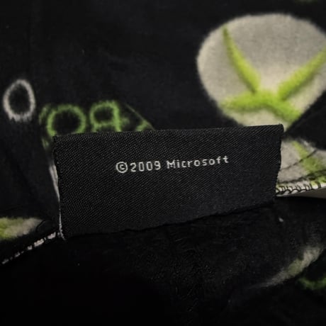 【USED】00's Microsoft XBOX 360 FLEECE PAJAMA PANTS