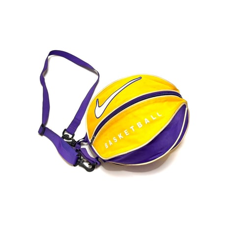 【USED】90’s NIKE BASKETBALL BAG LAKERS COLOR