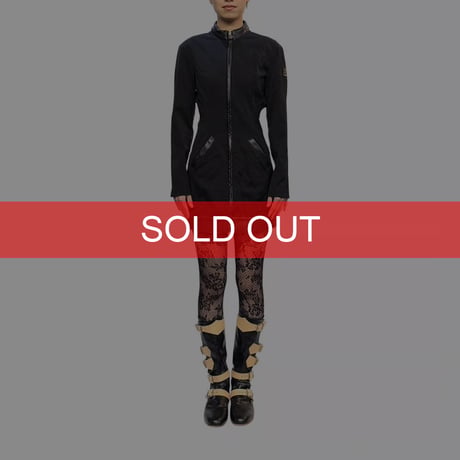 【USED】90's-00's  VERSACE JEANS COUTURE SPORTS JACKET MINI TIGHT DRESS