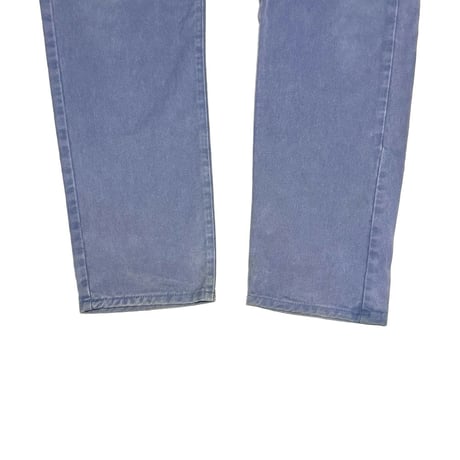 【USED】80's ARMANI JEANS “NATURAL” Hemp Patch Pants
