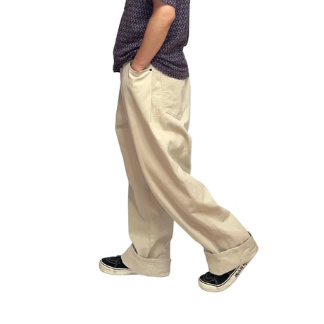 【USED】90's-00's VANS LOOSE FIT COTTON PANTS