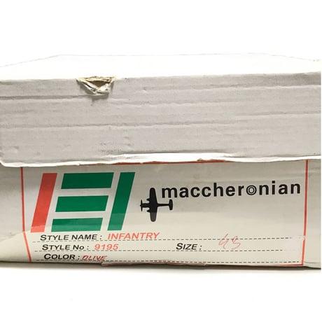 【USED】80'S-90'S ITALIAN ARMY TRAINING SHOES MADE BY MACCHERONIAN